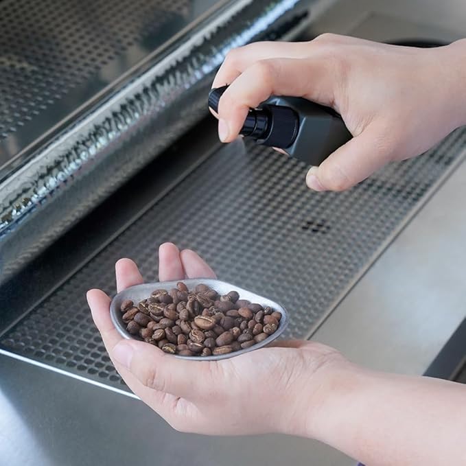 watchget Coffee Beans Dosing Cup Coffee Dosing Tray Stainless Steel Tea&Coffee Dosing Vessel Coffee Bean Display Dish Sample Tray Storage Container Single Dose Measuring Tray Fan Shape