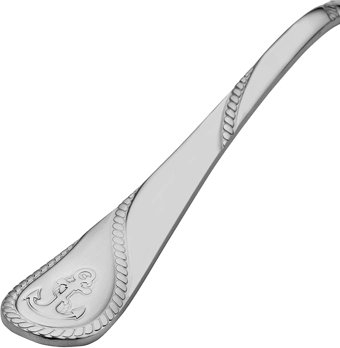 Towle Everyday Anchor Flatware Service for 4, 20 Piece Set, 18/0 Stainless Steel, Silverware Set