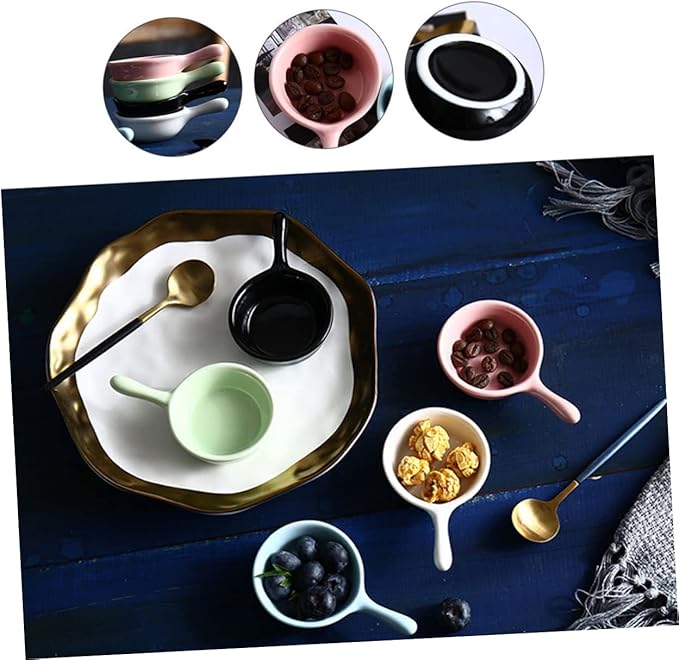 Mora Ceramics Creative Sauce Dish Seasoning Bowl Snack Plate Appetizer Plates Mini Bowl