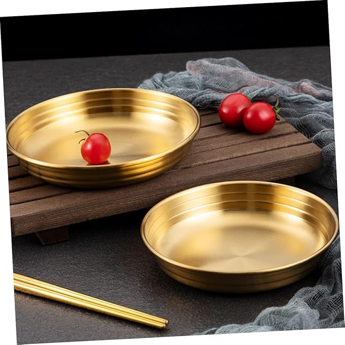 Korean Kimchi Dish Flat Seasoning Bowl Ceramic Food Sauce Plate for Appetizers Suitable for Home Restaurant Use