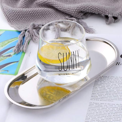 Buyer star Silver 2PCS 9inch Stainless Steel Oval Tray Fruit Trays Storage Tray Dish Plate Cosmetics Jewelry Decorative Organizer