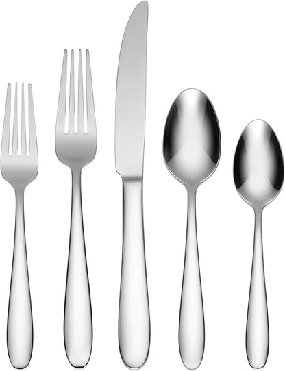 Oneida H110042A Eve 42 Piece Everyday Flatware Set, Service For 8