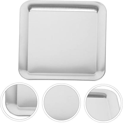 OUNONA Dessert Tray Lid Cake Plate Serving Tray Fruit Storage Plate for Parties