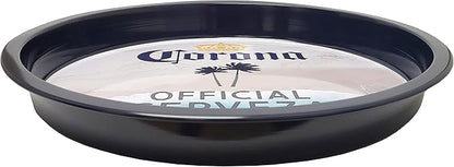 Tin Box Company Large Round Beverage Tray, Corona 2