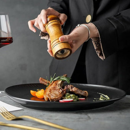 SONGCHAO Party Supplies Steak Plate, Western Food Plate, Western Restaurant Creative Commercial Ceramic Plate For Home Use Party Plates (Color : B)