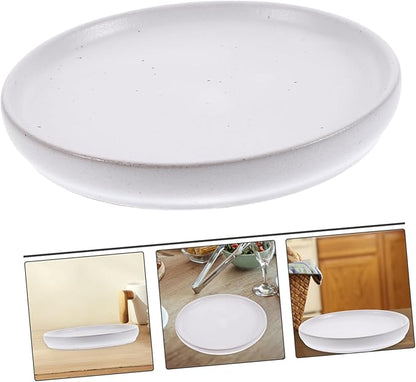 Vintage Ceramic Appetizer Plate Sushi Serving Dish Multi Use Snack Tray for Fruits and Appetizers Elegant Display Plate for Home Entertaining and Special Occasions