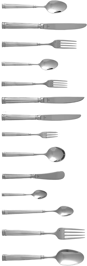 Fortessa Doria 18/10 Stainless Steel Flatware Table Fork, Set of 12