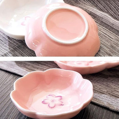 Appetizer Bowls Ceramic Sauce Dish Condiment Dishes Mini Side Seasoning Dish Sushi Dessert Appetizer Serving Plates Porcelain Small Saucer Set of 3 Salad Bowls