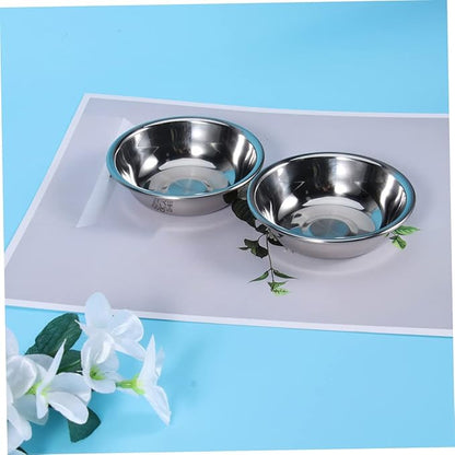 Happyyami Stainless Steel Sauce Dish Set 8-Piece Condiment Plates for Appetizers Simple Seasoning Storage Bowls Dishwasher Safe for Home Use