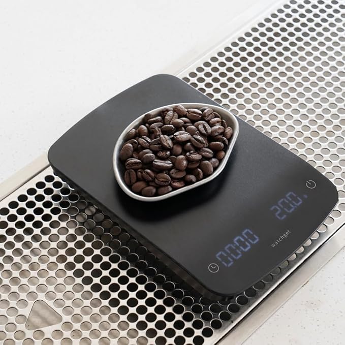 watchget Coffee Beans Dosing Cup Coffee Dosing Tray Stainless Steel Tea&Coffee Dosing Vessel Coffee Bean Display Dish Sample Tray Storage Container Single Dose Measuring Tray Fan Shape