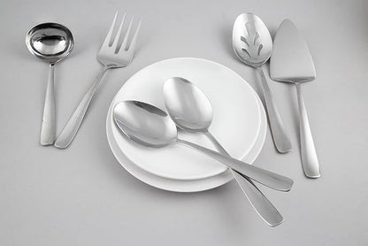 Cambridge Silversmiths Bourne Mirror Oversized 6 Piece Serving Set, Silver