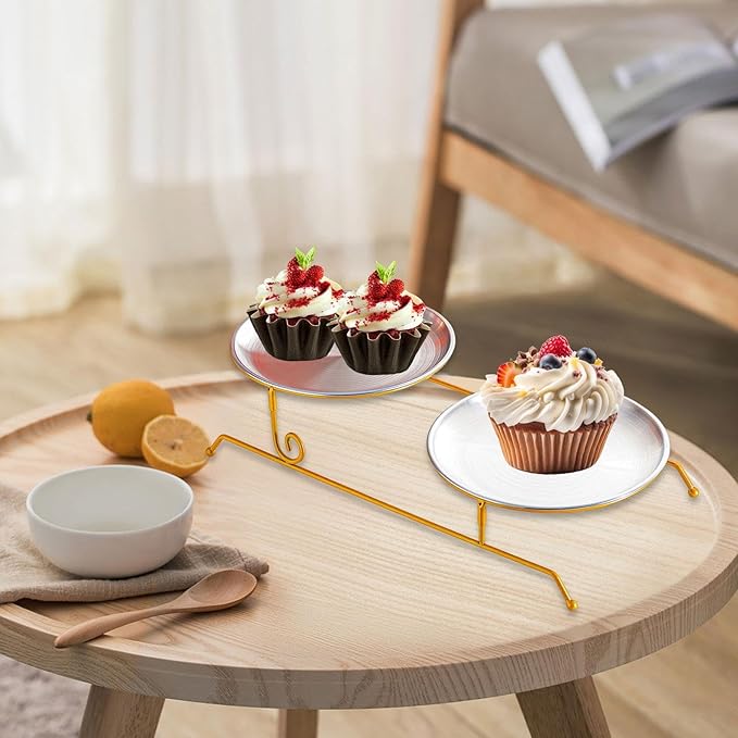 Detachable Fruit Tray, Storage Tray, Serving Dishes, Trays, Organizer Plates, for Hotel and Home Decoration, Silver