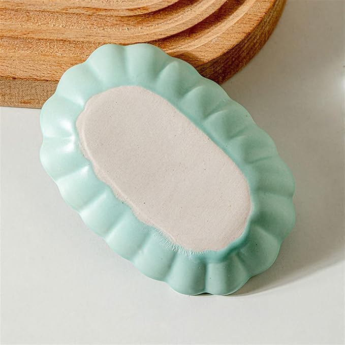 Snack Plates Ceramic Seasoning Plate, Personalized Crack Glaze Seasoning Plate Retro Snack Plate Salad Sauce Dipping Plate