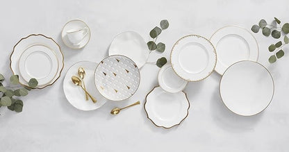 Lenox White Trianna Dinner Plate, 1.70 LB