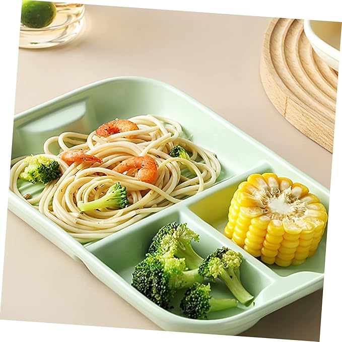 Unomor Ceramic Divided Plates Food Storage Plate with Compartment Design for Appetizers Snacks and Desserts Elegant Serving Tray for Home and Entertaining