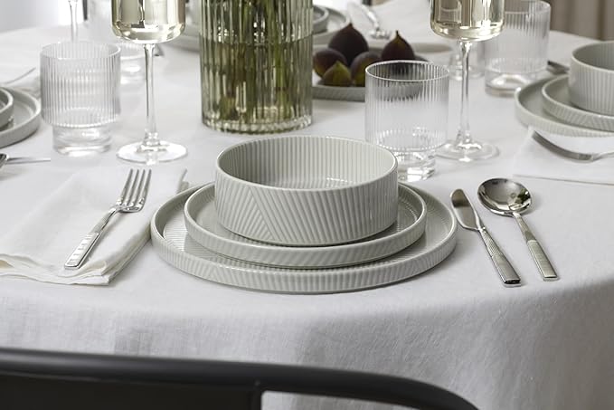 Lenox 899194 Modulus 18-Piece Dinnerware Set, Service For 6