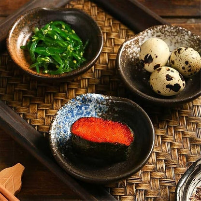 Appetizer Plates Sweet Ceramic Sauce Dishes Pinch Bowls Small Snack Bowls for Nuts Olive Soy Sauce Dish Dip Bowls for Condiment