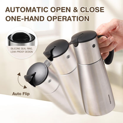 Stainless Steel Olive Oil and Vinegar Dispenser