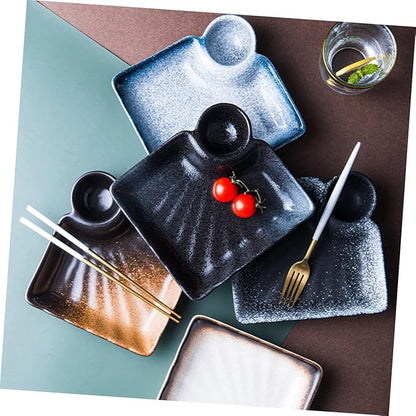Ceramic Serving Dishes Dipping Bowl Appetizer Plates Sauce Dish Seasoning Saucer for Home Restaurant Use