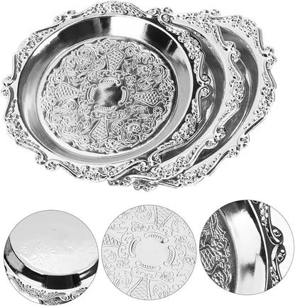 6pcs Fruit Platter Tray for Parties Snack Containers Chips and Dip Serving Dish Elegant Snack Serving Trays