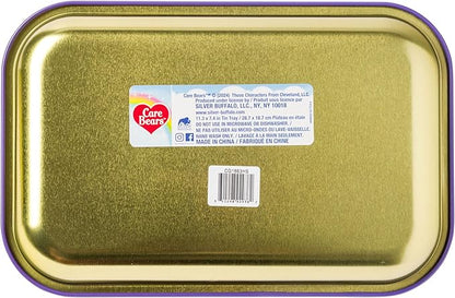 Care Bears TIN Tray: Immerse Yourself in The heartwarming World with The Silver Buffalo Tin Tray, Boasting Dimensions of 11.3" x 7.4".