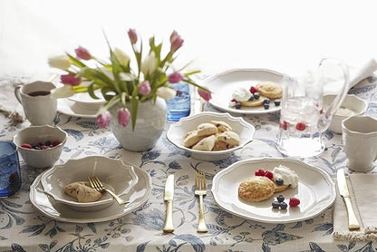 Lenox 895713 French Perle Bead Pasta Bowls, Set Of 4