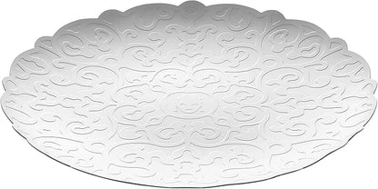 Alessi "Dressed" Round Tray, Silver
