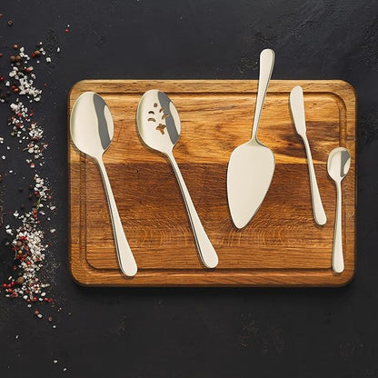 Amefa Austin 5pc Serving Set, 18/0 Stainless Steel, Champagne