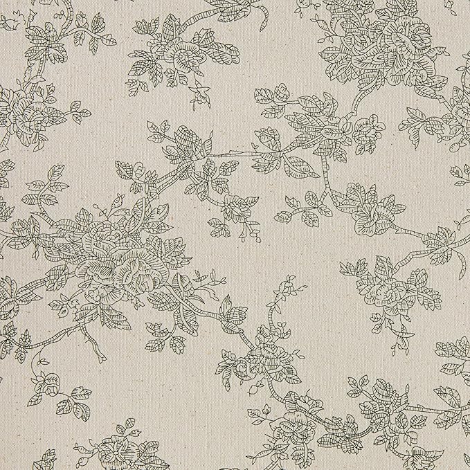 100% Cotton French Pastoral Table Runners, 13x108 Inch Green Farmhouse Table Runners 108 Inches Long, Vintage Flowers Print Home Decors